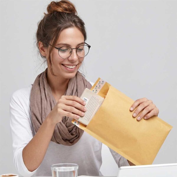 tify-28 Tify Kraft Kağıt Kaplamalı Balonlu Naylon Torba